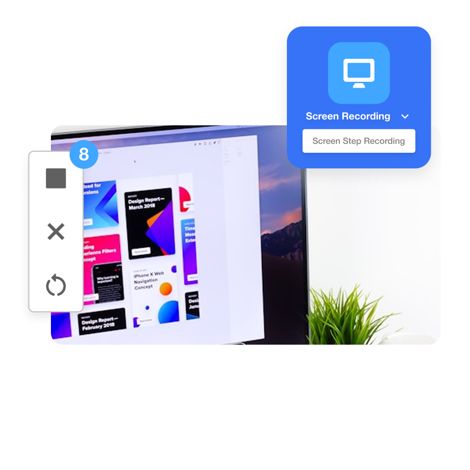 Capture FAQ tutorials using Visla’s FAQ walkthrough video creator.